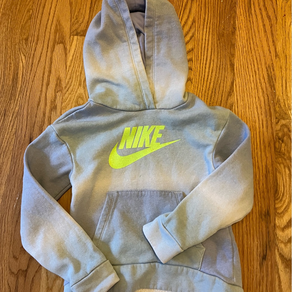 Nike Blue Tie Dye Sweatshirt Hoodie